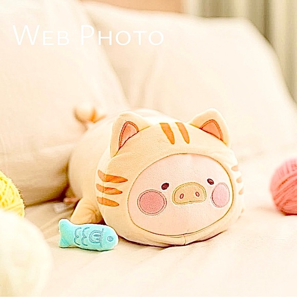 LuLu The Piggy Daily Life Plush Pig Stuffed Toy (NWOT) - Picture 10 of 10